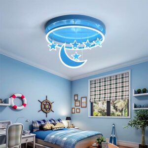 Lampara de techo luna