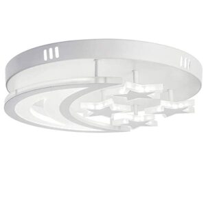 Lámpara para habitación Luna Blanca 4 Estrellas